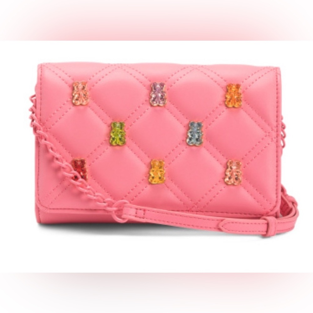 Betsey Johnson Gummy Bear Crossbody Purse, never used